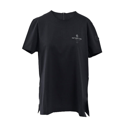 モンクレール MONCLER Tシャツ 89AE8 8C000 01 999 ブラック 2024SS レディース