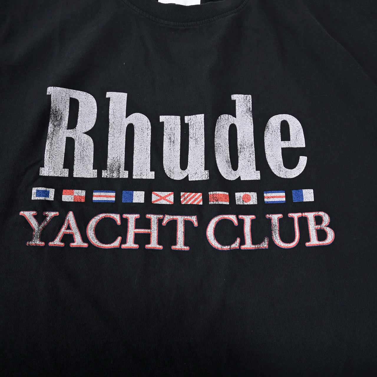 ルード RHUDE Tシャツ RHSS24TT1001 2610 0610 ブラック 2024SS メンズ