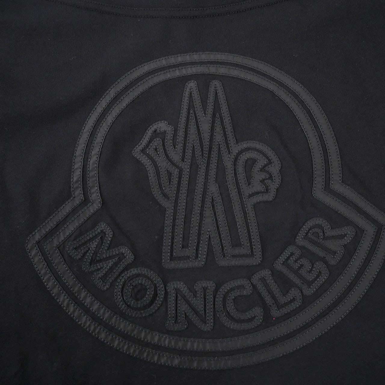 モンクレール MONCLER Tシャツ 8C000 32 89AIJ 999 ブラック 2024SS レディース
