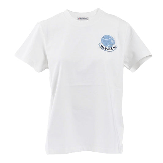 モンクレール MONCLER Tシャツ 8C000 05 829HP 033 ホワイト 2024SS レディース