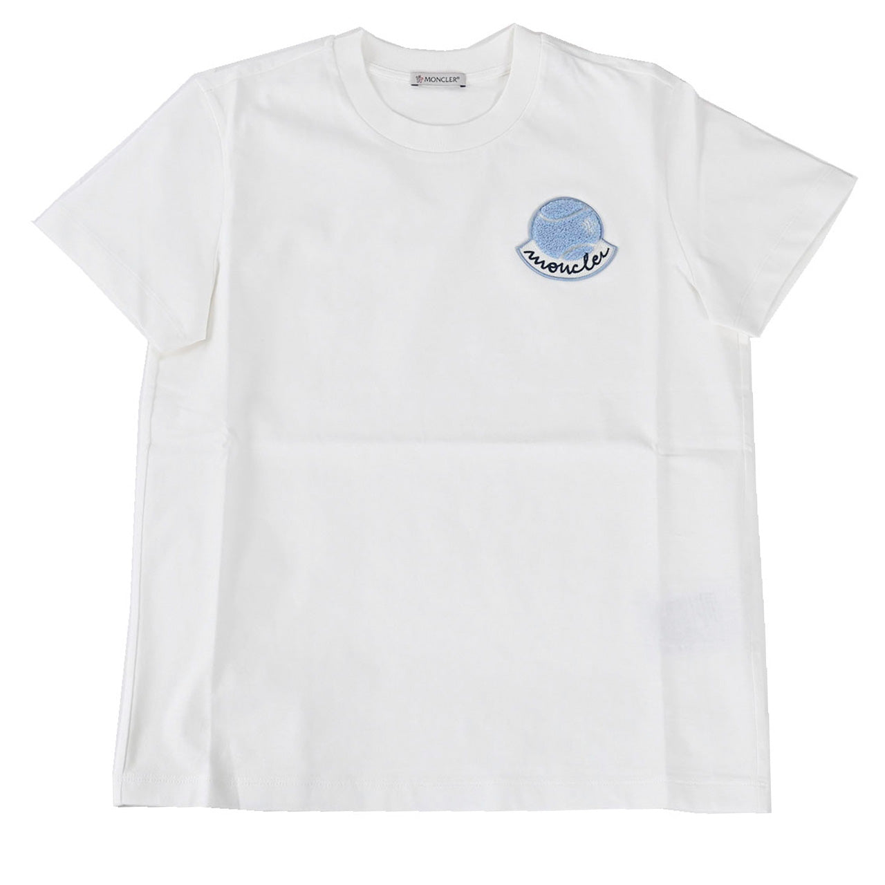 モンクレール MONCLER Tシャツ 8C000 05 829HP 033 ホワイト 2024SS レディース