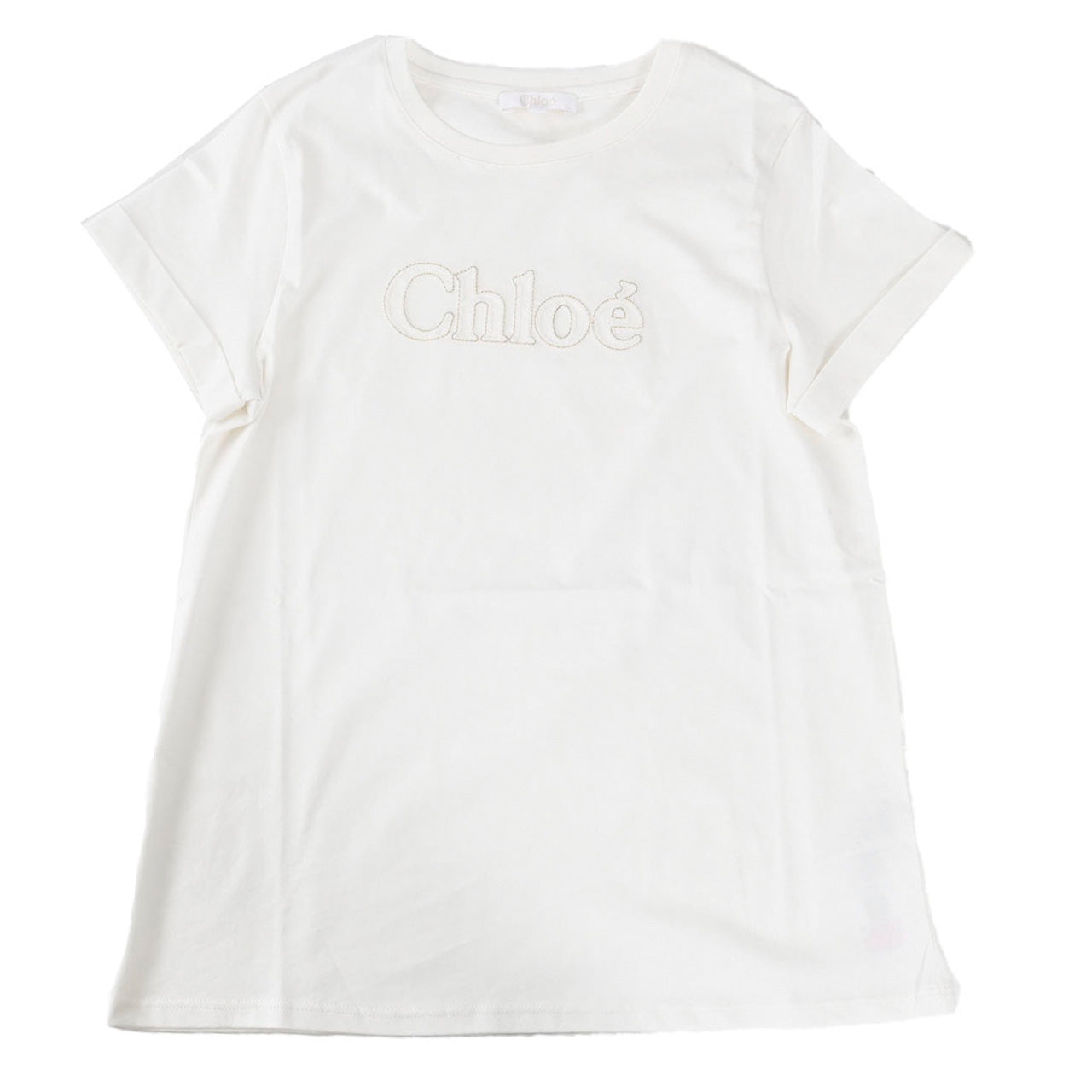 クロエ CHLOE Tシャツ C20110 117 117 ホワイト 2024SS レディース