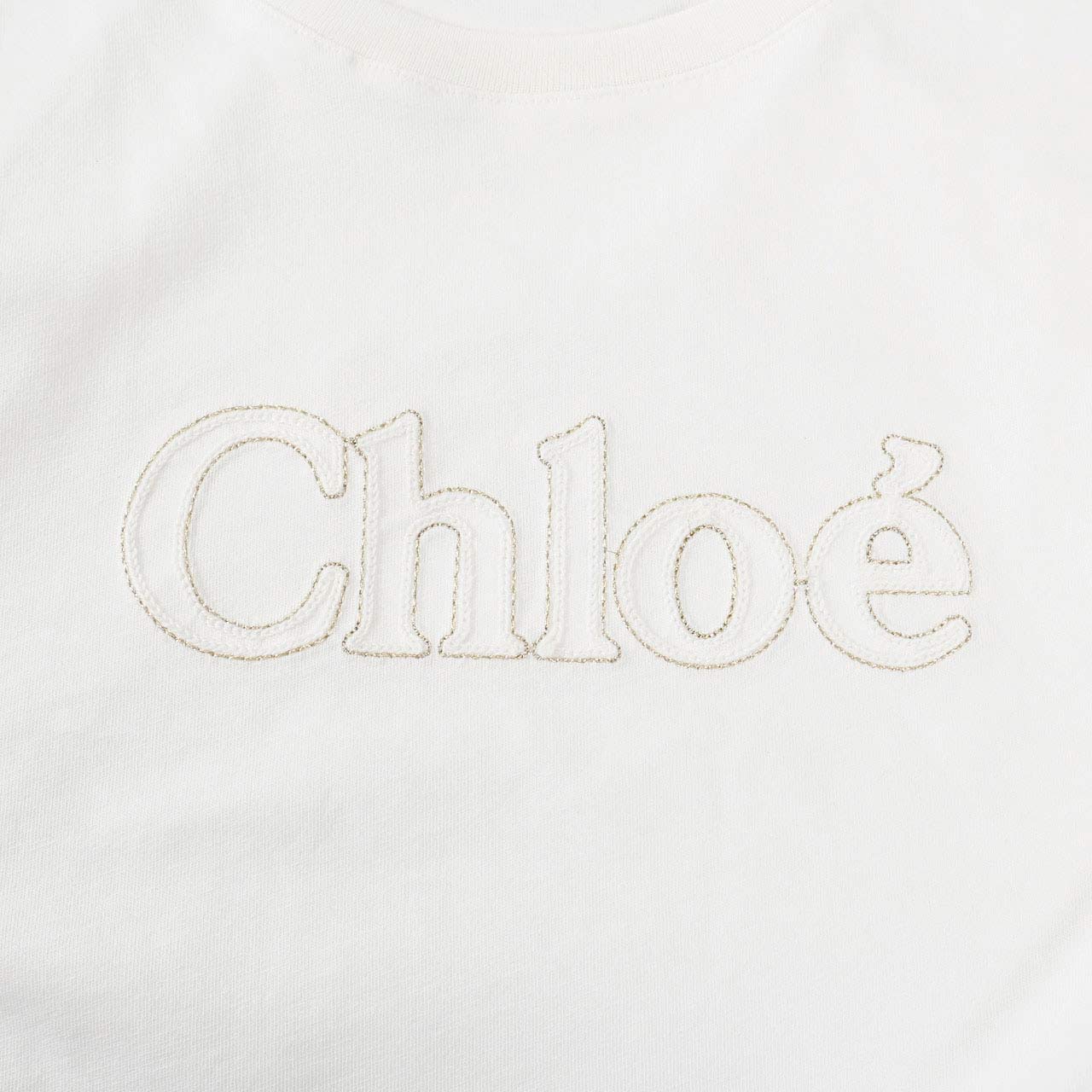 クロエ CHLOE Tシャツ C20110 117 117 ホワイト 2024SS レディース