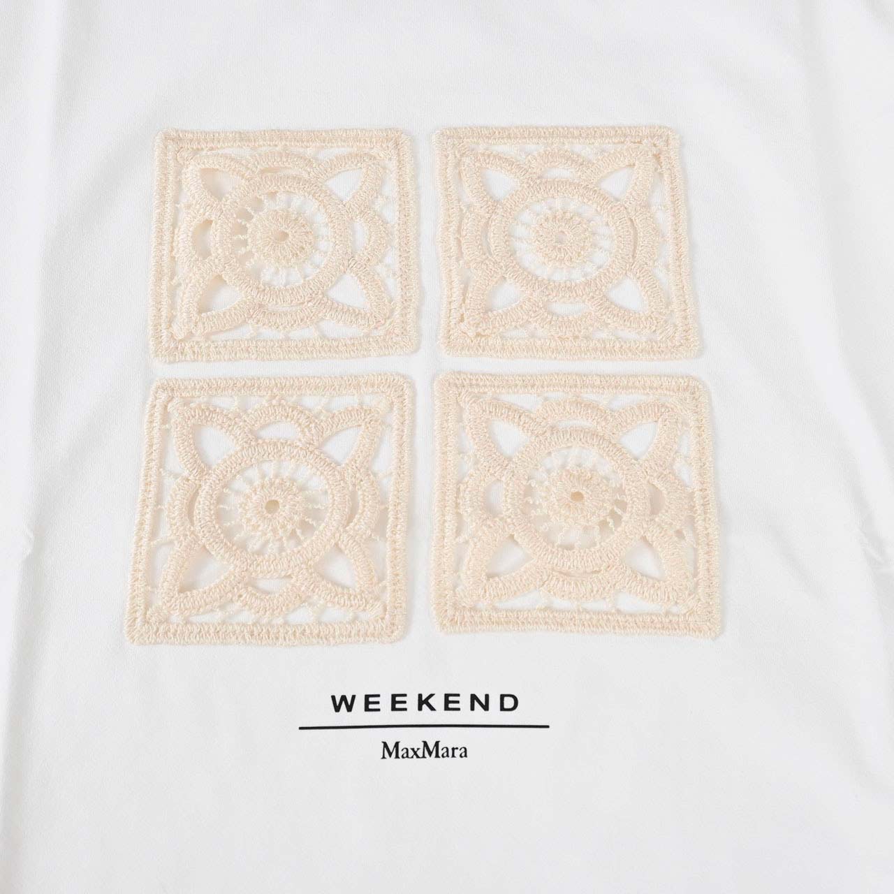 ウィークエンド マックスマーラ WEEKEND MAXMARA Tシャツ BARBANO 5976041600 001 ホワイト 2024AW レディース