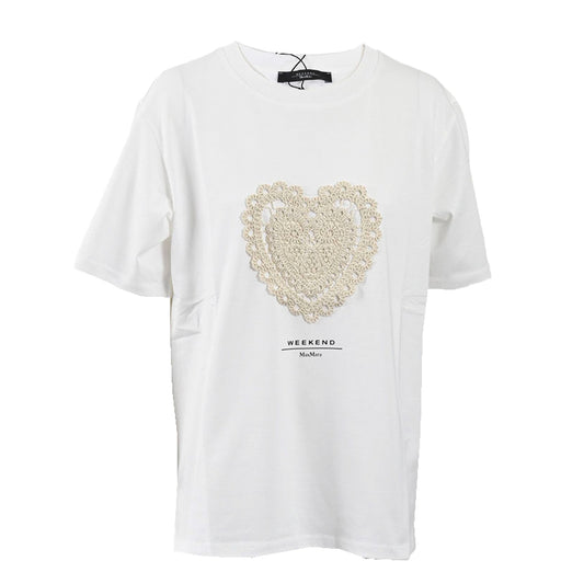 ウィークエンド マックスマーラ WEEKEND MAXMARA Tシャツ BARBANO 59760416 002 ホワイト 2024AW レディース