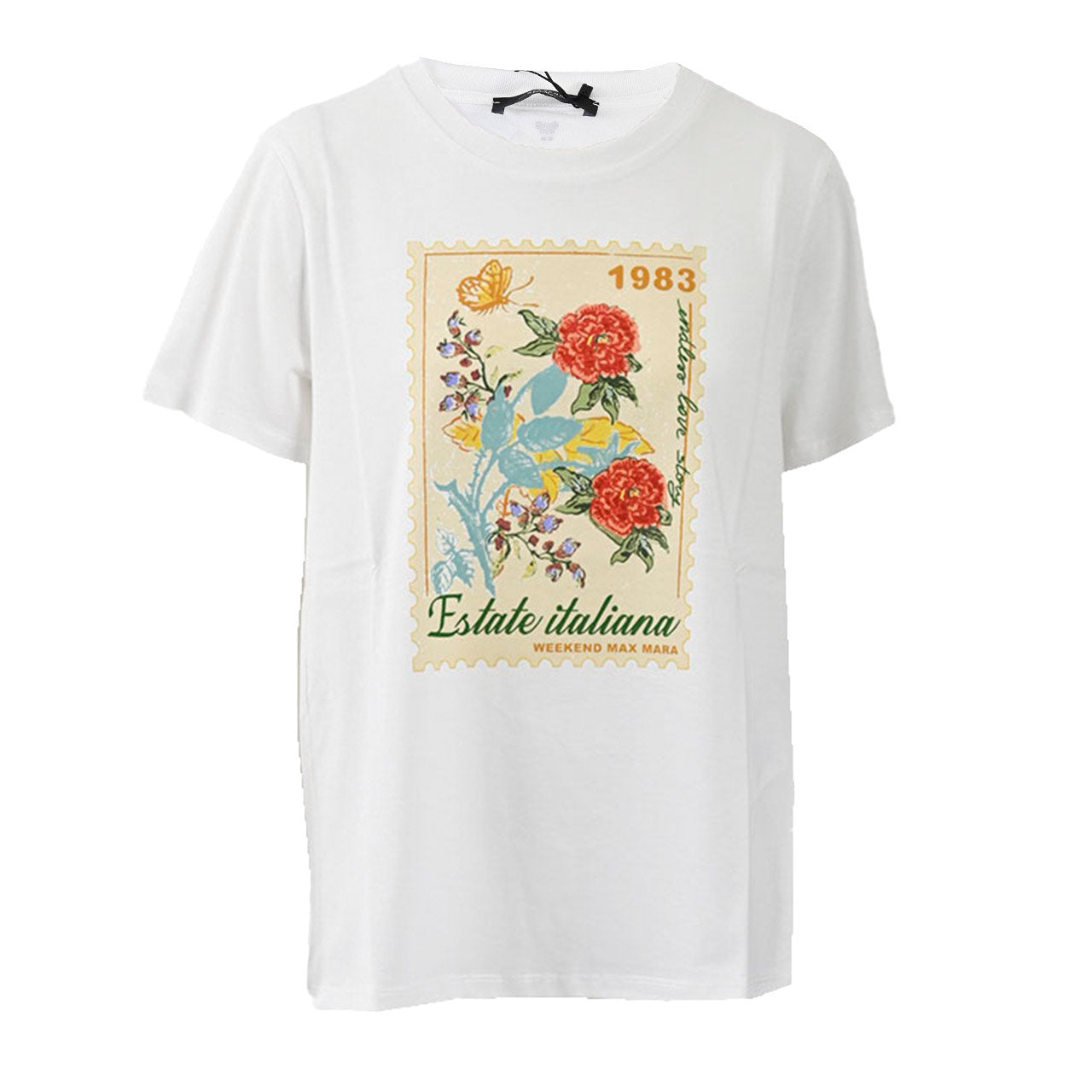 ウィークエンド マックスマーラ WEEKEND MAXMARA Tシャツ ZIRLO 59760316 001 ホワイト 2024AW レディース