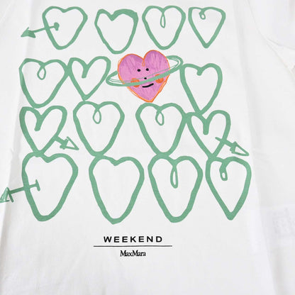 ウィークエンド マックスマーラ WEEKEND MAXMARA Tシャツ ZIRLO 59760316 002 ホワイト 2024AW レディース