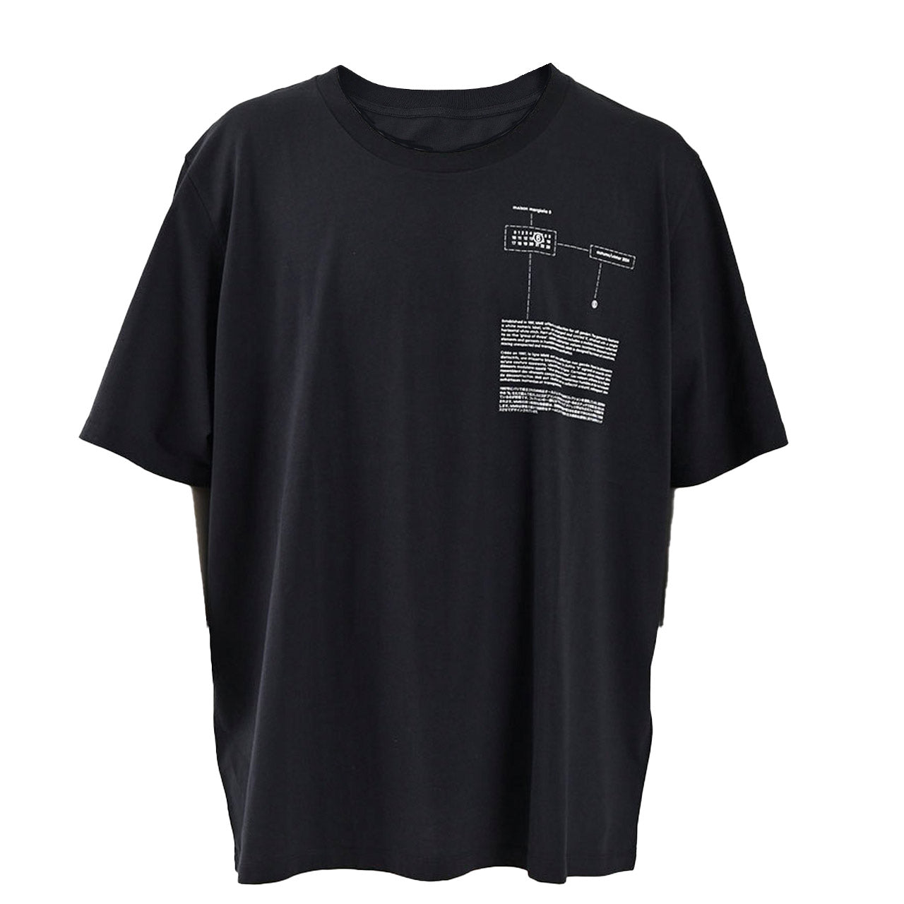 エムエムシックス メゾン マルジェラ MM6 Maison Margiela Tシャツ S24312 SH0GC0030 900 ブラック –  ALETTA by サンエー