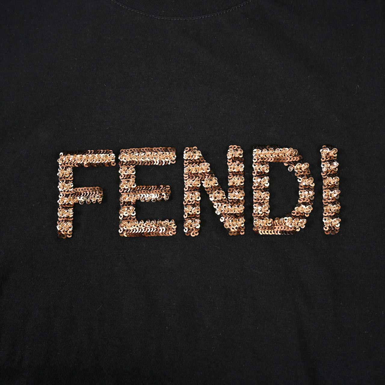 フェンディ FENDI Tシャツ AS8G FS7254 F0GME ブラック 2024AW レディース