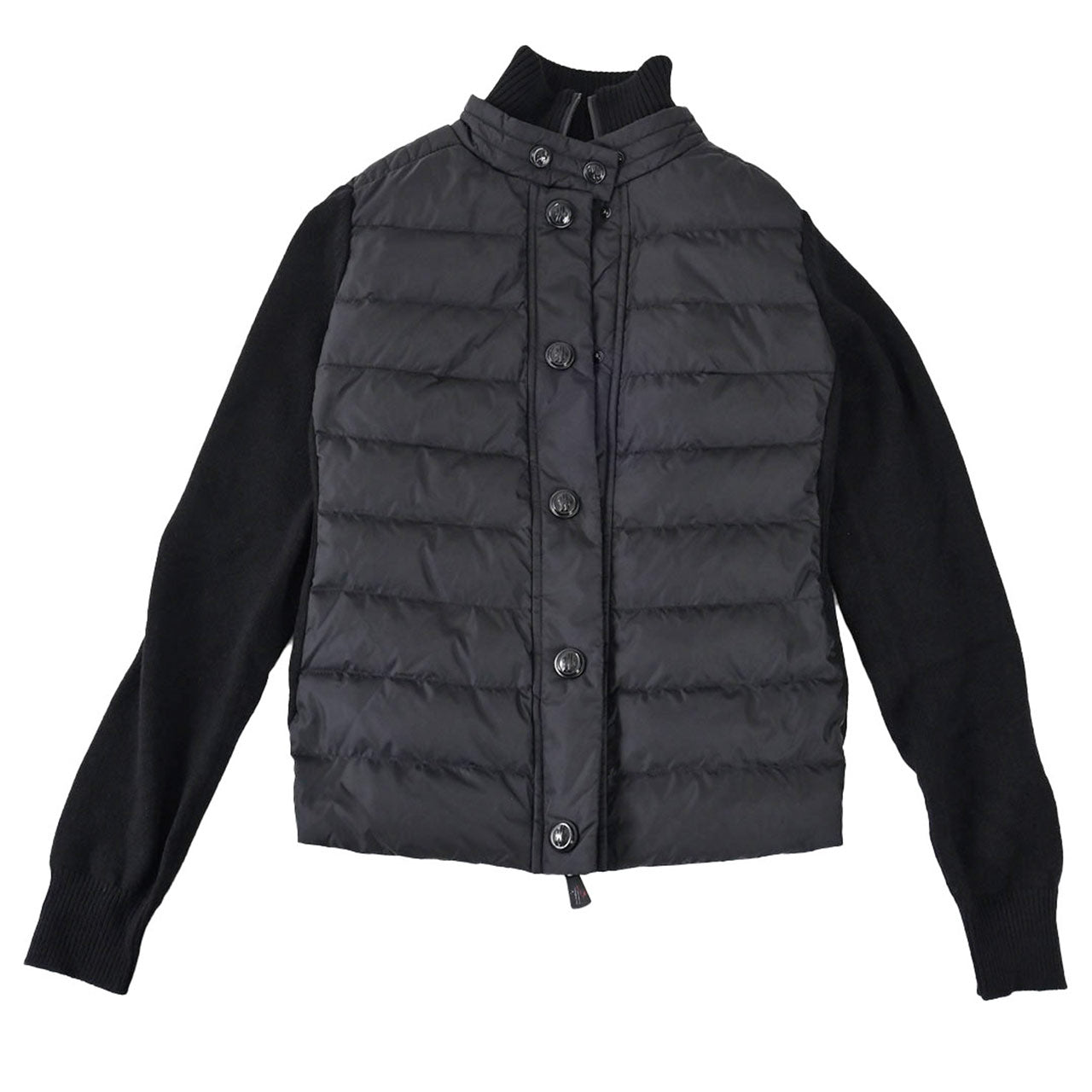 モンクレール MONCLER カーディガン 9B00012 A9462 ブラック  レディース