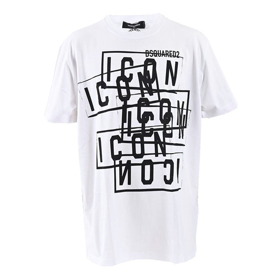 ディースクエアード DSQUARED2 Tシャツ S79GC0087 S23009 100 ホワイト 2024AW メンズ