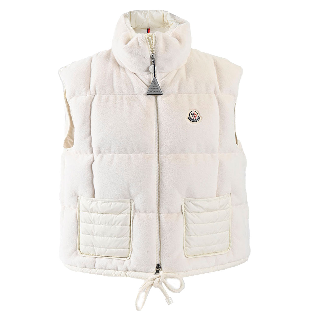 モンクレール MONCLER ダウンベスト ARQUES 1A0000489AL5 033 ホワイト 2024AW レディース