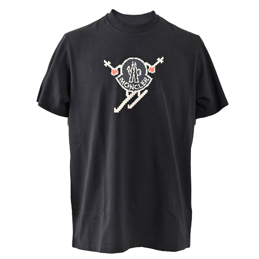 モンクレール MONCLER Tシャツ 8C0001083927 998 ブラック 2024AW メンズ