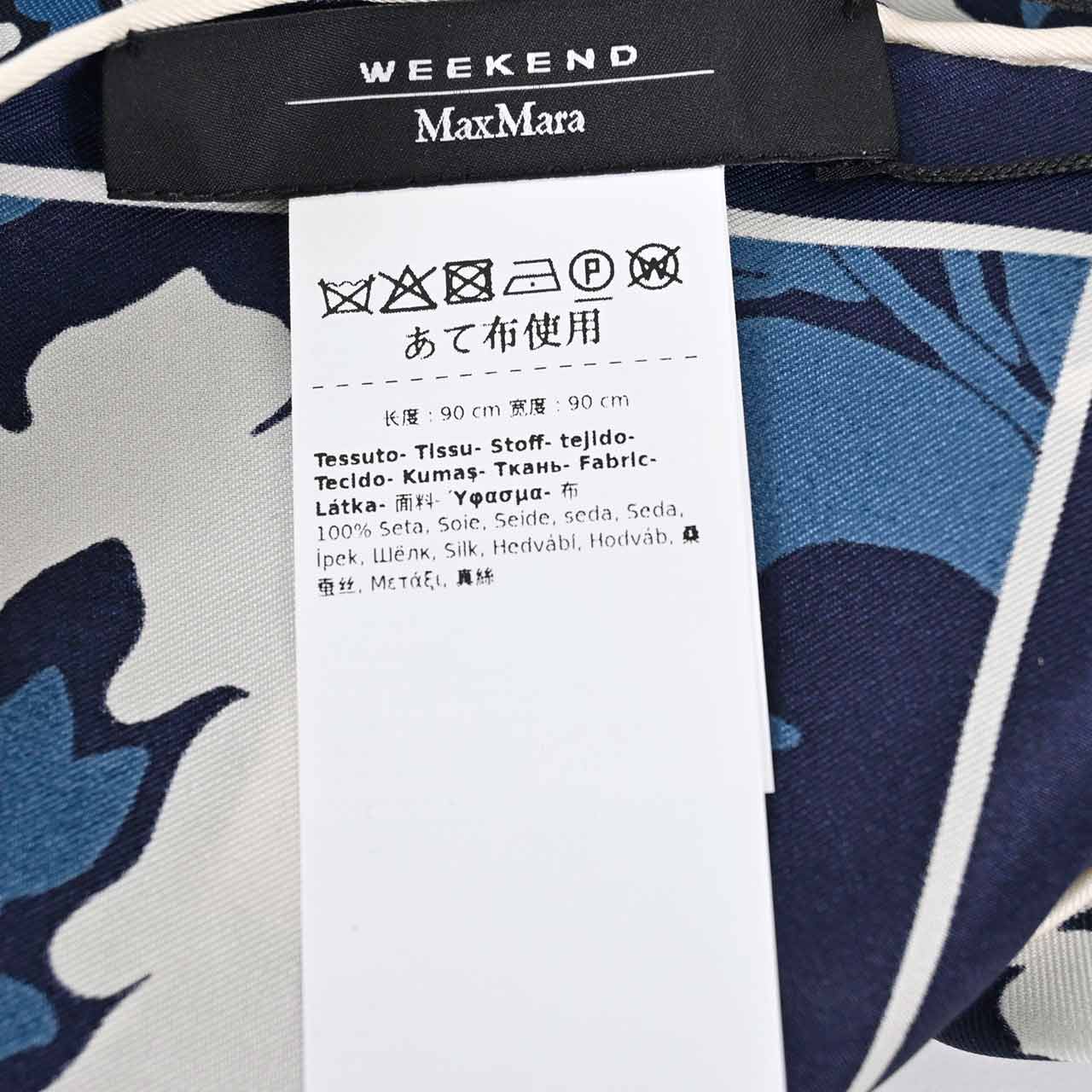 ウィークエンド マックスマーラ WEEKEND MAXMARA ストール ONESTO 55460946 011 ネイビー 2024AW レディース