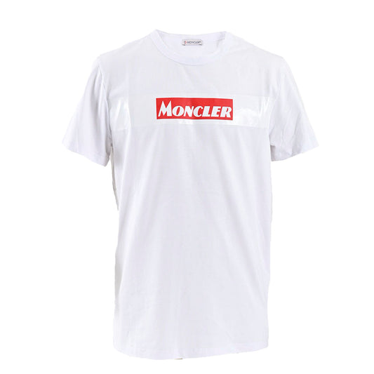 モンクレール MONCLER Tシャツ 8048450　8390T 001 ホワイト 2024SS メンズ