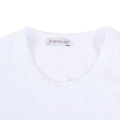 モンクレール MONCLER Tシャツ 8046150 V8043 001 ホワイト  メンズ