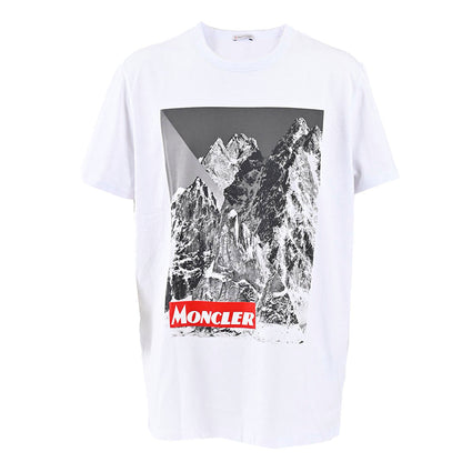 モンクレール MONCLER Tシャツ 8048350 8390T 001 ホワイト  メンズ