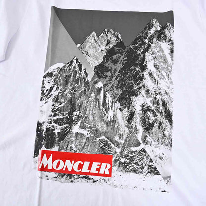 モンクレール MONCLER Tシャツ 8048350 8390T 001 ホワイト  メンズ