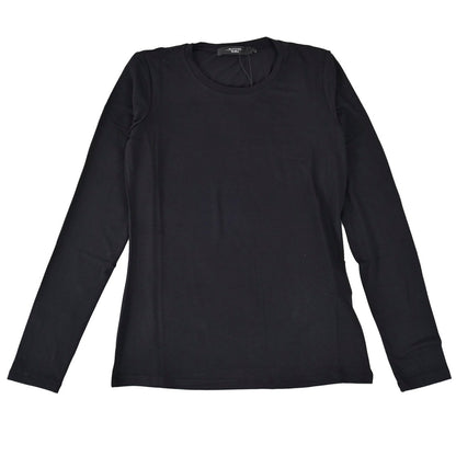 ウィークエンド マックスマーラ WEEKEND MAXMARA クルーネック長袖Ｔシャツ MULTIE 59460326 008 ブラック 2024AW レディース