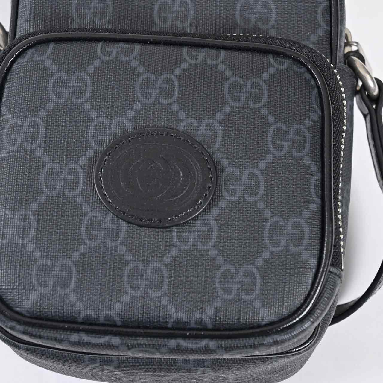 グッチ GUCCI ショルダーバッグ 672952 92TCN 1000U ブラック  メンズ レディース