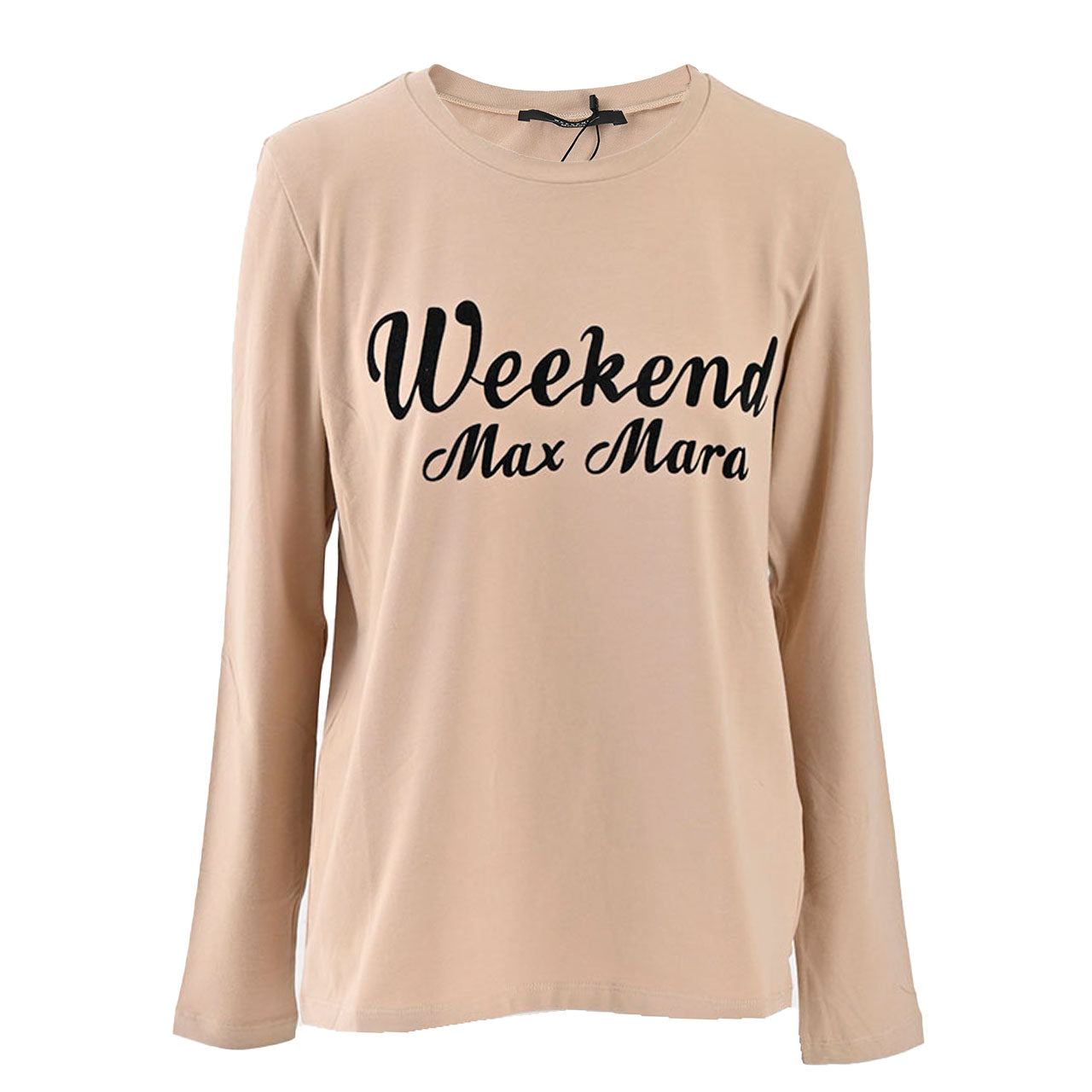 ウィークエンド マックスマーラ WEEKEND MAXMARA クルーネック長袖Ｔシャツ QUINOA 59460226 007 クリーム 2024AW レディース