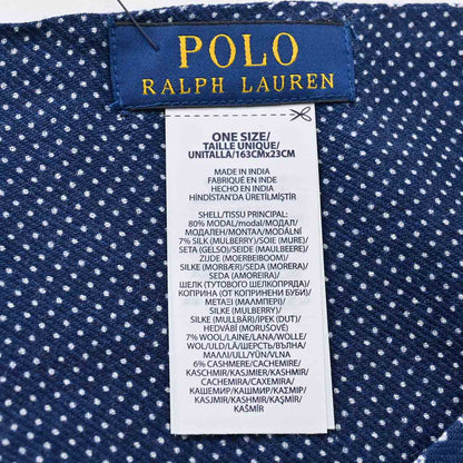 ポロ ラルフローレン POLO RALPHLAUREN ストール PS0010 433 ネイビー  レディース　ワケアリ