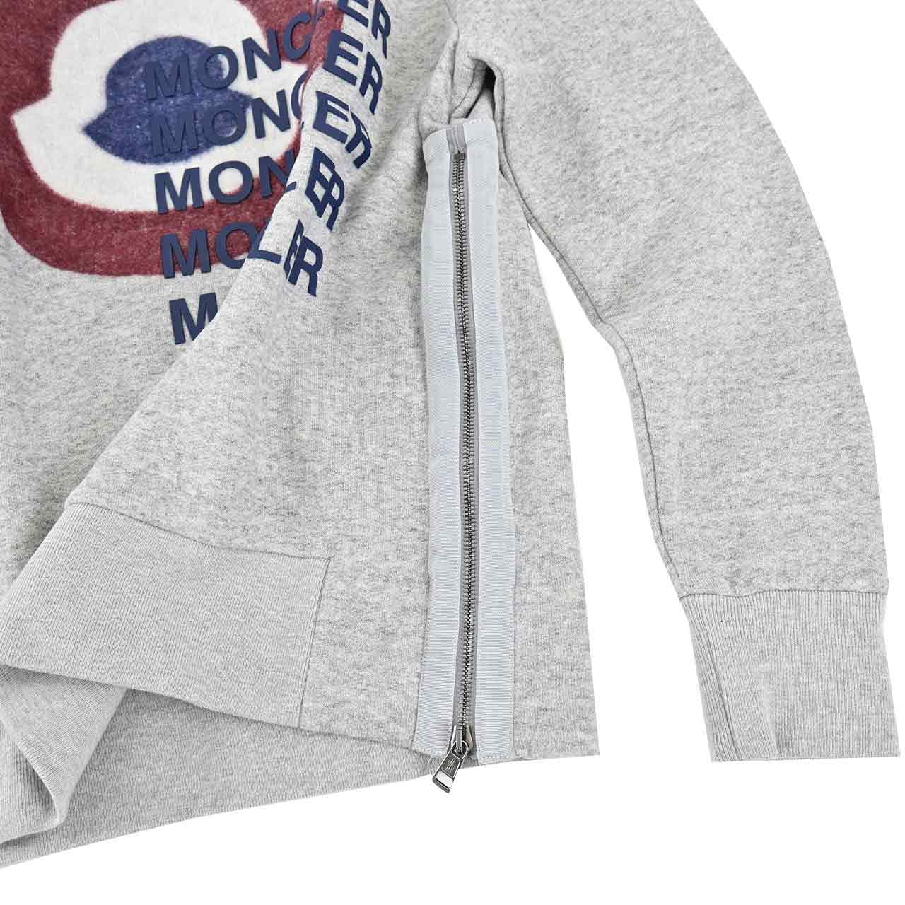 モンクレール MONCLER トレーナー 8021250　80972　910 グレー  レディース