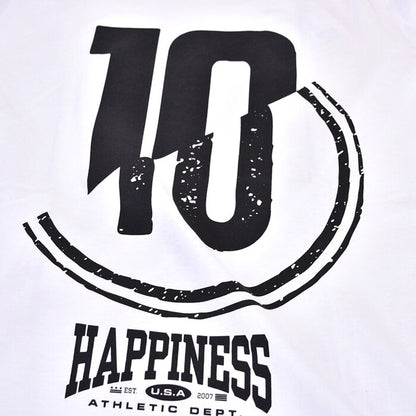 ハピネス プリントTシャツ Happiness SPLENDIDO2254 ホワイト メンズ