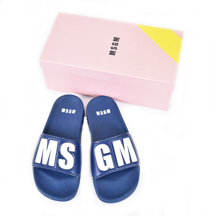 エムエスジーエム シャワーサンダル MSGM 2641MDS15100 300 89 ネイビー レディース