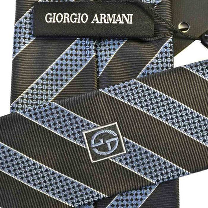 ジョルジオ アルマーニ ネクタイ GIORGIO ARMANI 9A916 09655 グレー　2019ー2020年秋冬新作 メンズ