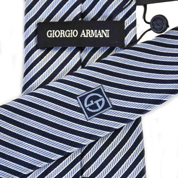 ジョルジオ アルマーニ ネクタイ ８.０CM GIORGIO ARMANI OP918 00035 ネイビー メンズ