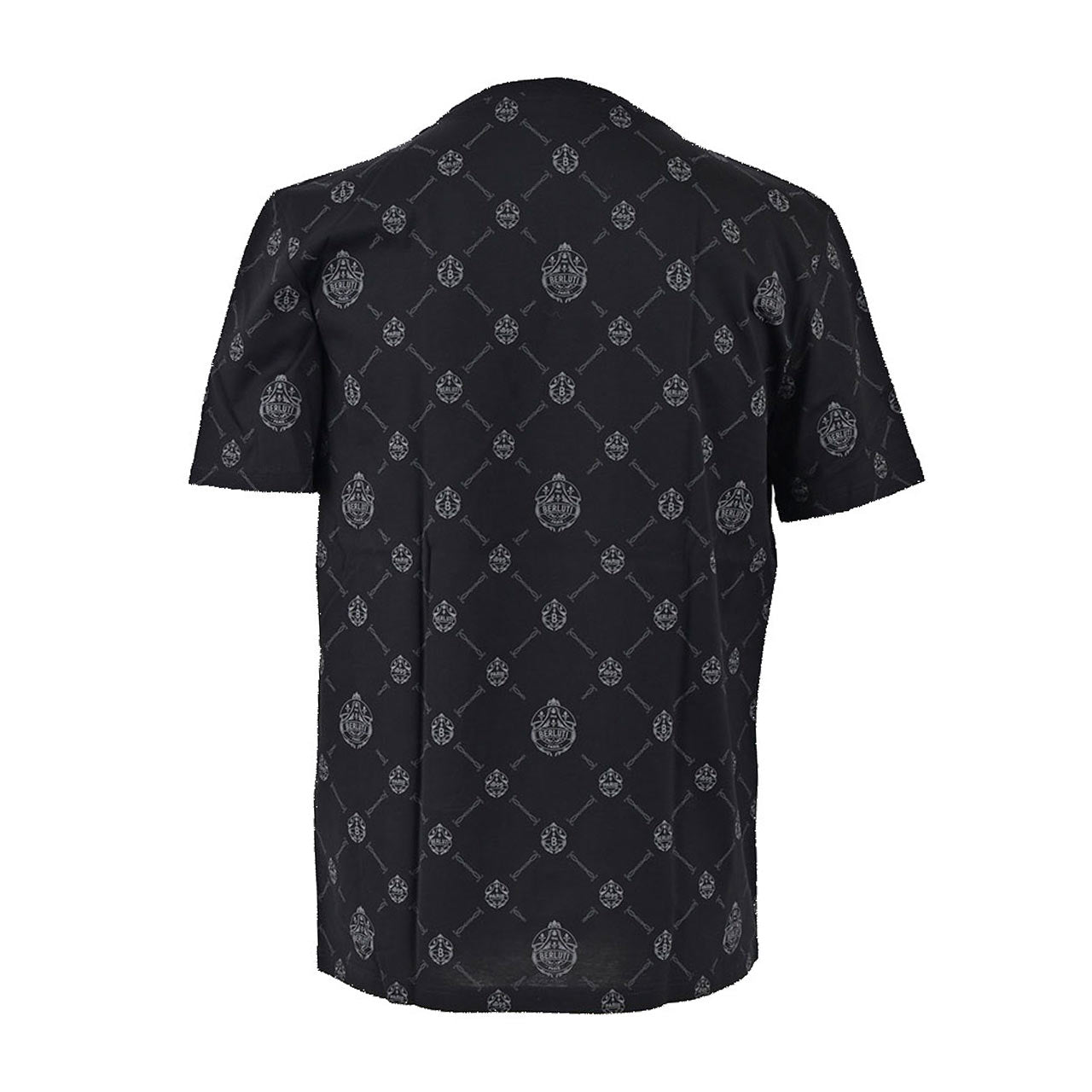 ベルルッティ シグネチャー キャンバス Tシャツ BERLUTI R18JRS54 001 900 ブラック　メンズ