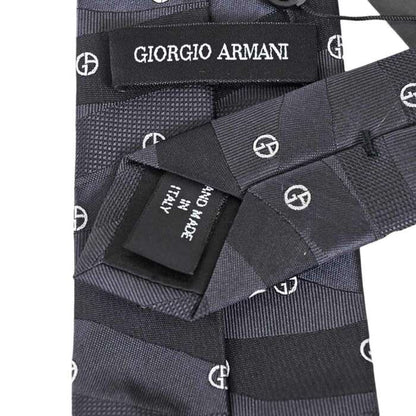 ジョルジオ アルマーニ ネクタイ GIORGIO ARMANI 1P907 00020 ブラック メンズ