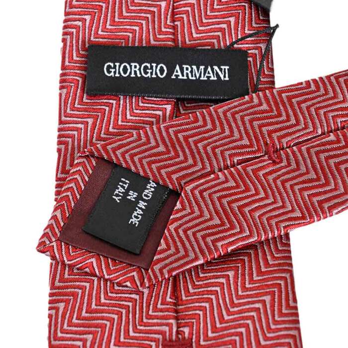 ジョルジオ アルマーニ ネクタイ GIORGIO ARMANI 1P922 00074 レッド メンズ