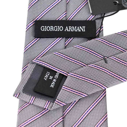ジョルジオ アルマーニ ネクタイ GIORGIO ARMANI 1P913 00070 ピンク メンズ