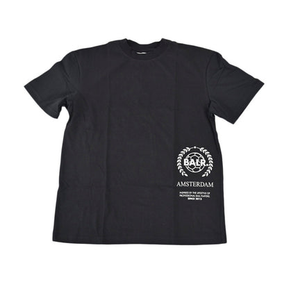 ボーラー Print Back Amsterdam 半袖 Tシャツ BALR. B1112.1017 Jet black ブラック　2021年春夏新作 メンズ