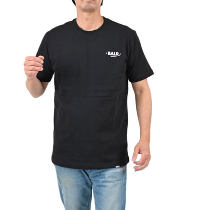 ボーラー Tシャツ BALR. B1112.1002 Minimalistic Dropped Shoulder T-Shirt B ブラック メンズ