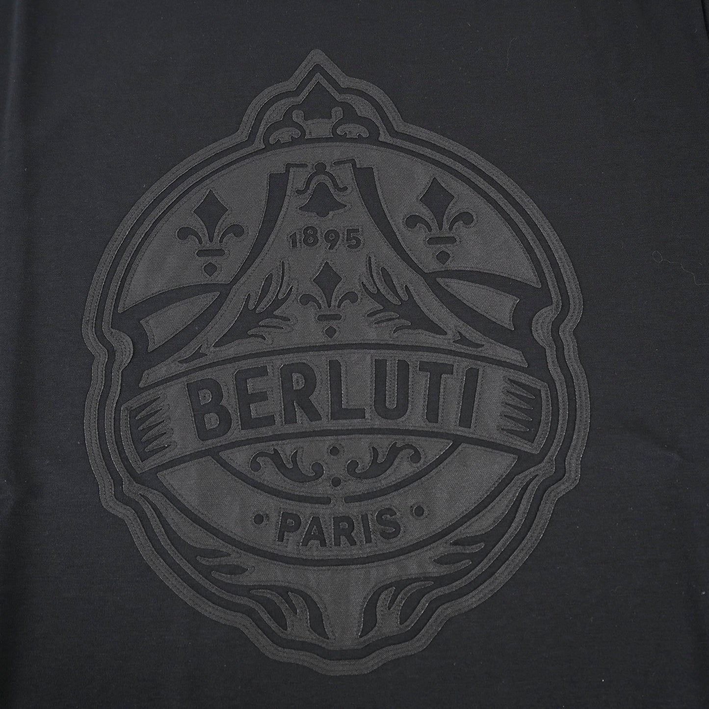 ベルルッティ BERLUTI Tシャツ R18JRS51 004900 ブラック 2021年春夏 メンズ