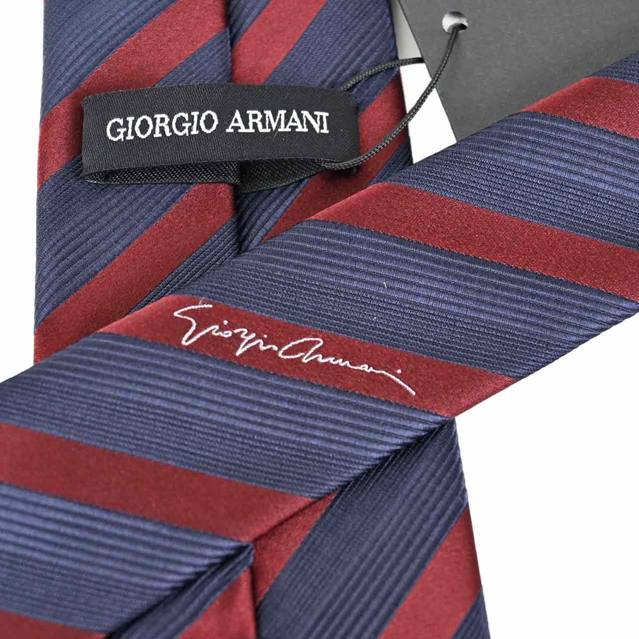 GIORGIO ARMANI アルマーニ ネクタイ イタリア製 シルク100% - ネクタイ