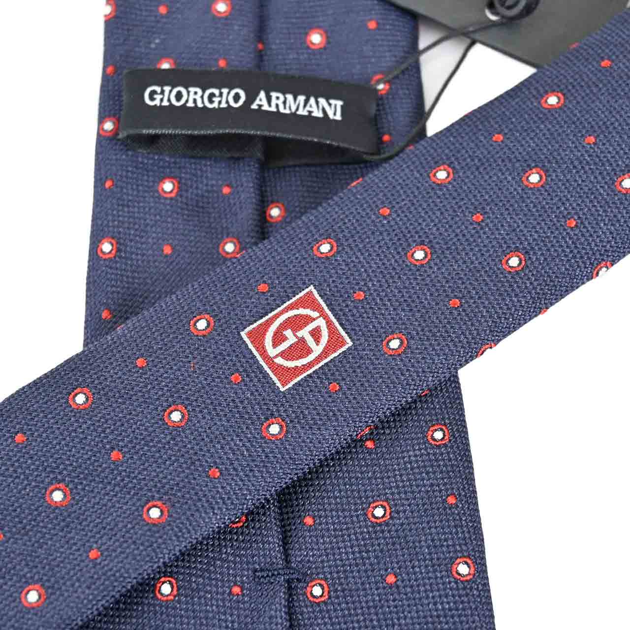 ジョルジオ アルマーニ ネクタイ GIORGIO ARMANI 1A930 00035 ネイビー メンズ