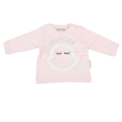 モンクレール MONCLER Tシャツ 8D71210 8392E503 ピンク 2021年秋冬 【キッズ ベビー】 メンズ レディース