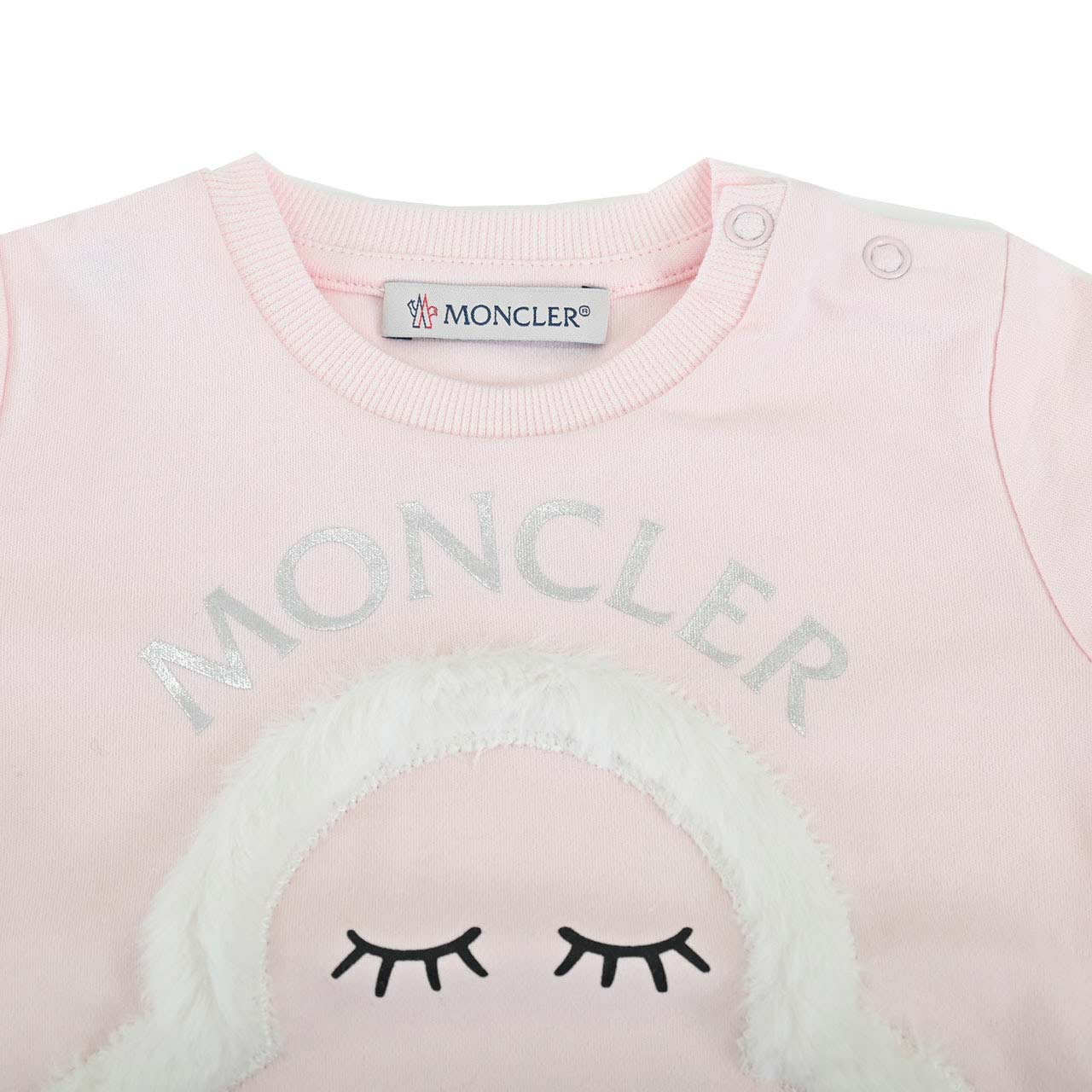 モンクレール MONCLER Tシャツ 8D71210 8392E503 ピンク 2021年秋冬 【キッズ ベビー】 メンズ レディース