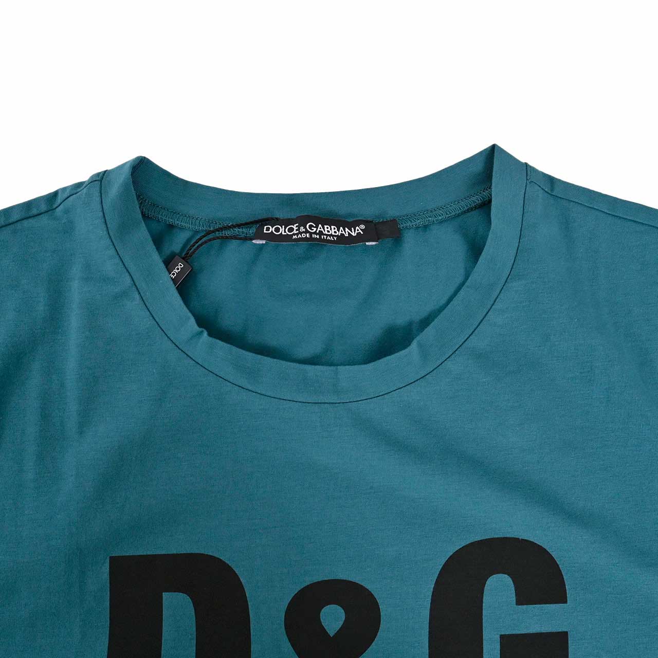 ドルチェ＆ガッバーナ DOLCE&GABBANA Tシャツ G8JX7TG7WVU1 S9013 グリーン 2022SS メンズ