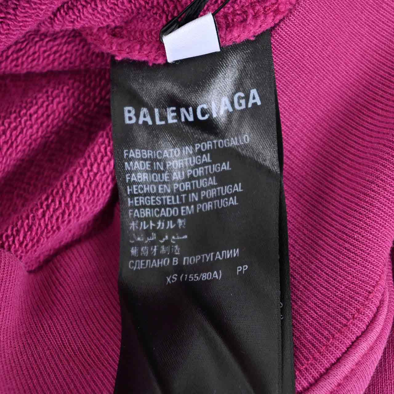 バレンシアガ BALENCIAGA パーカー 578135 TKVI9 5282 ピンク 2022AW ...