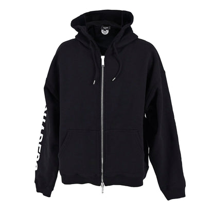 ディースクエアード DSQUARED2 ジップアップパーカー D2 Zip Herca Hoodie S74HG0139 S25516 900 ブラック 2023SS メンズ