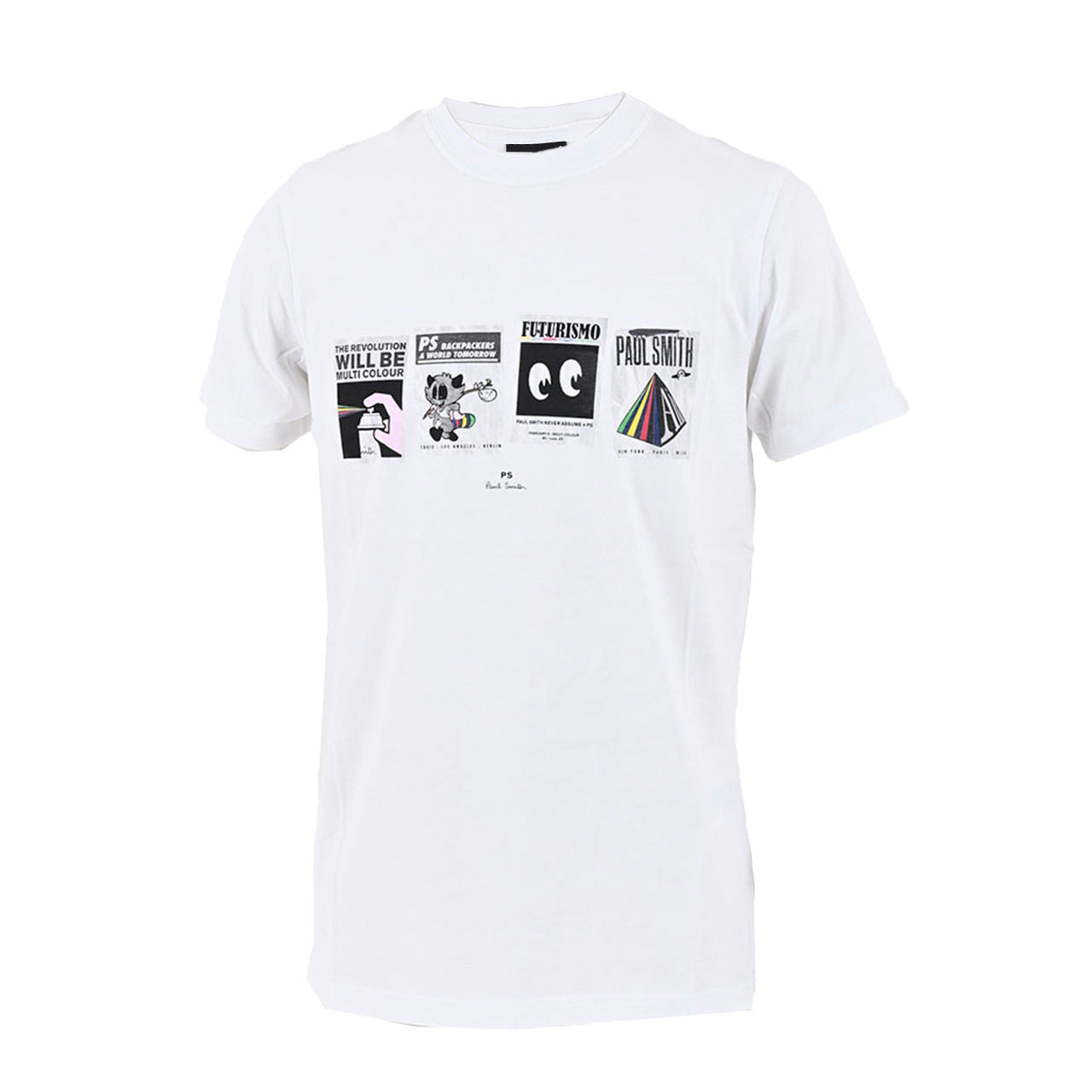 ピーエス　ポール・スミス PS Paul Smith Tシャツ M2R 010R JP3434 01 ホワイト 2022AW メンズ