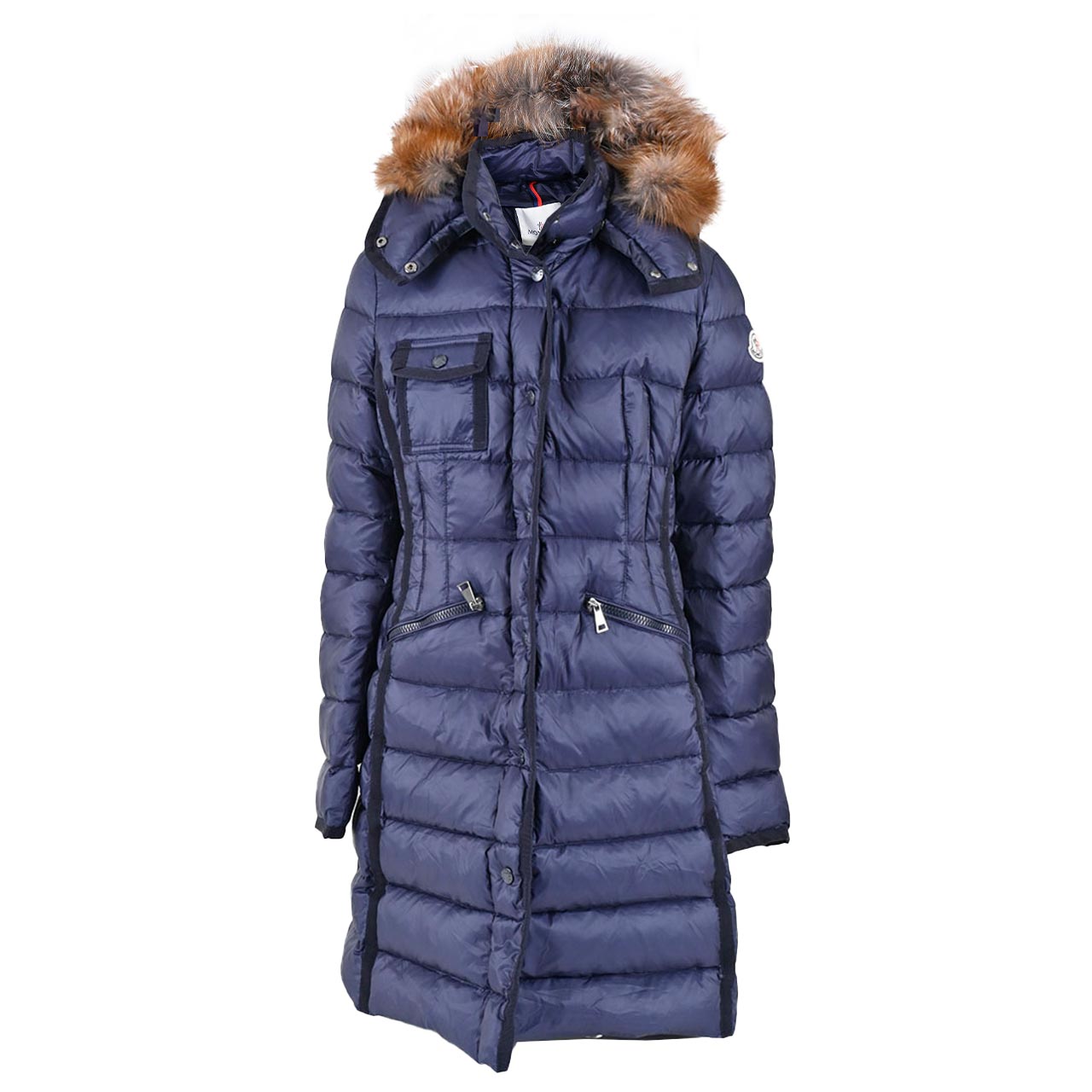 モンクレール MONCLER ダウンコート HERMIFUR 778 ネイビー 秋冬 レディース