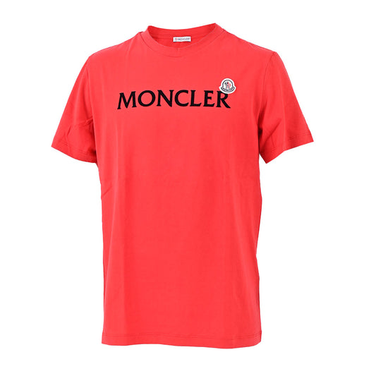 モンクレール MONCLER Tシャツ 8C000 22 8390T 544 レッド 秋冬 メンズ