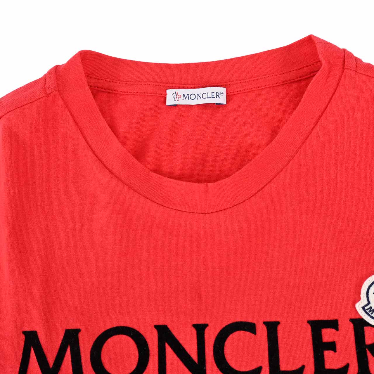 モンクレール MONCLER Tシャツ 8C000 22 8390T 544 レッド 秋冬 メンズ