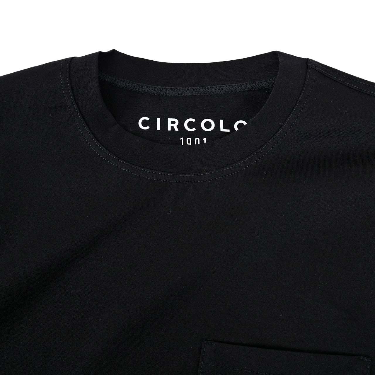 チルコロ CIRCOLO 1901 Tシャツ CN3881　02 ブラック 2023SS メンズ